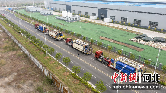 再制造盾构机产品装车待出厂发运至广州 。 作者 季春天