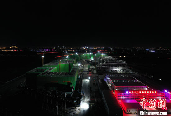 图为9月7日，航拍雄安新区雄安创新研究院科技园项目建设现场。(无人机照片) 中新社记者 韩冰 摄