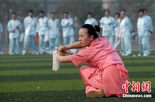 河北省武术健身大联动启动仪式在沧州举行